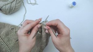 Упругая резинка с эластичной нитью / Как ввязать нить спандекса