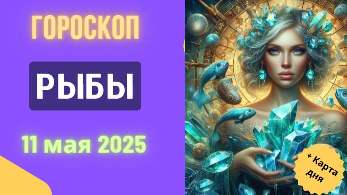 ♓ 11 МАЯ - ГОРОСКОП НА СЕГОДНЯ ДЛЯ РЫБ: ЧУВСТВА НА ПОВЕРХНОСТИ