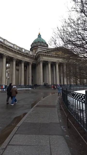 Казанский собор. Санкт-Петербург 2025. #djiaction5pro #казански смотреть онлайн