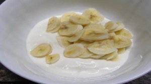 Десерт из тыквы с бананом