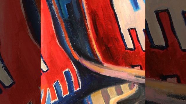 Картина авторская "Белый гранат". Художник - Сэм Айр. Хо смотреть онлайн