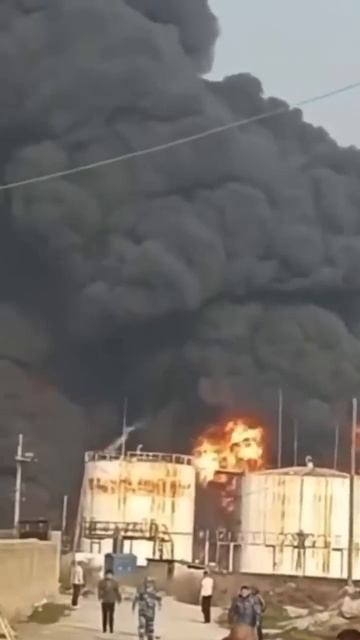 Крупный пожар сегодня произошел в районе Спитамен в С? смотреть онлайн