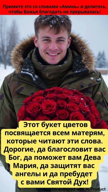 Этот букет цветов посвящается всем матерям, которые ч? смотреть онлайн