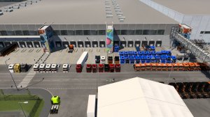 празднечный конвой в честь 9 мая Euro truck Simulator 2