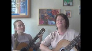 Песня Катюша под гитару.