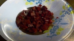 Салат из свёклы и граната