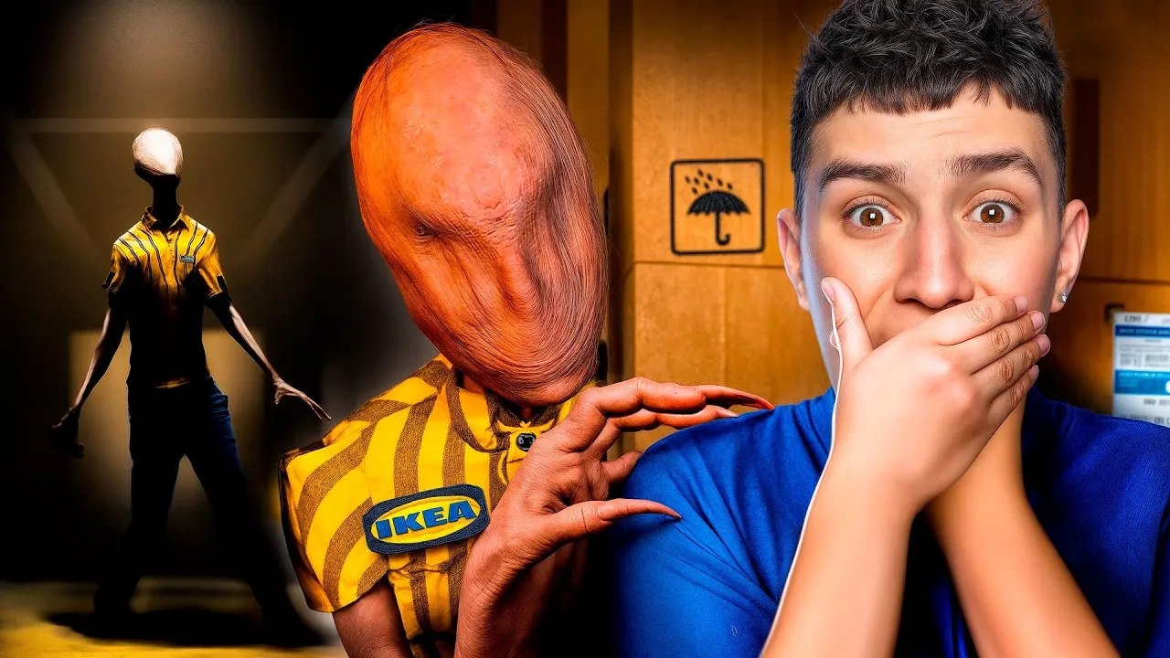 Я В ЛОВУШКЕ! ПОПРОБУЙ УБЕЖАТЬ ОТ 3008 SCP В IKEA! ГЛЕНТ ИГРАЕТ В РОБЛОКС ХОРРОР!