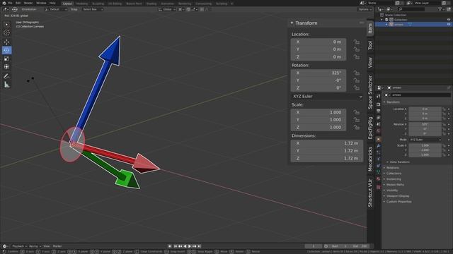 02-02-Object transform channel