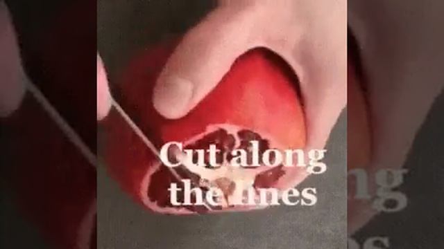 Как легко, быстро и красиво чистить гранат смотреть онлайн