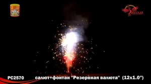 РС2570 Салют фонтан Резервная валюта 1,0х12 1 24 1