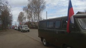9 мая 2025 в г.Луза. Автоколонна