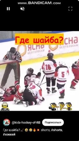 Где шайбу?