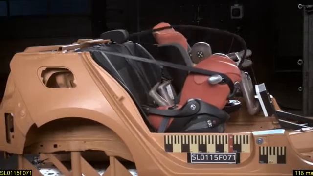 Cybex Cloud Q  краш-тест ADAC-2015  фронтальный удар  Q1.5