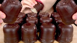 МУКБАНГ: ЗЕФИРКИ В ШОКОЛАДЕ