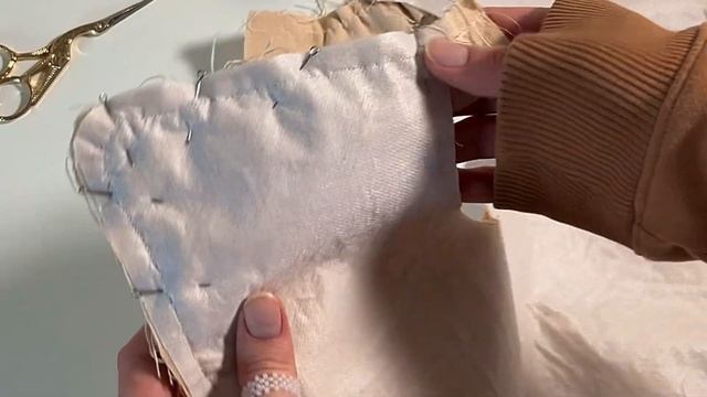 как сшить съемный ВОРОТНИК | накладной воротник с квад смотреть онлайн