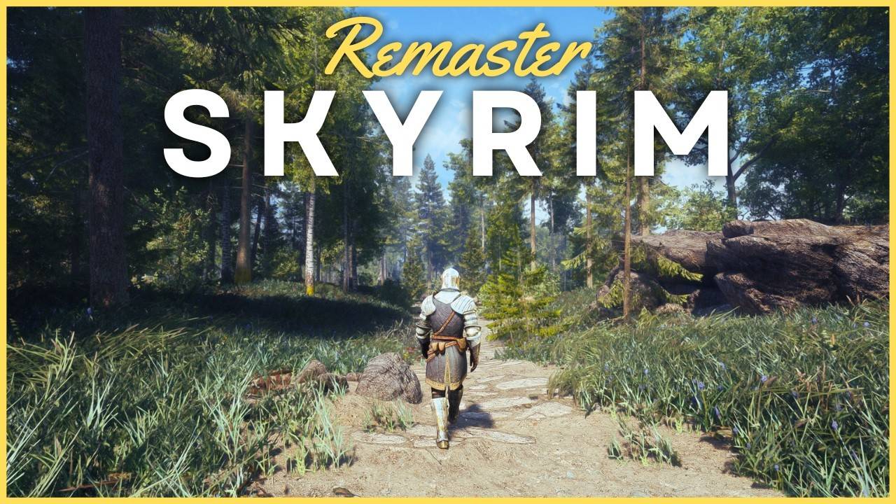 Remaster SKYRIM With Only 10 Mods! - Simple Modlist смотреть онлайн