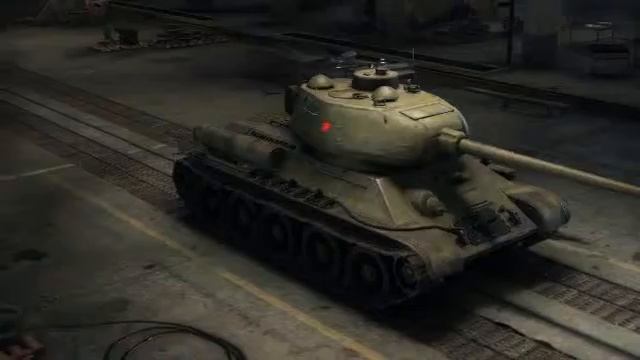 Т-34-85, Советский легкий танк, игра World of Tanks смотреть онлайн