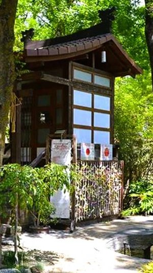 Старый парк в Кабардинке. Японский уголок #старыйпарк #кабардинка #геленджик