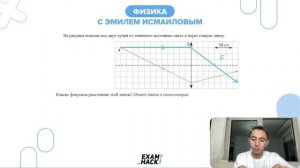 На рисунке показан ход двух лучей от точечного источника света А через тонкую линзу. Каково - №28379