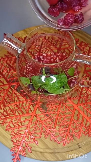 Чай с гранатом #чай #каркаде #вкусныйчай #рецепты #гран? смотреть онлайн