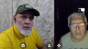Миротворец в гостях. Бывает, не поймешь, кто кого больше удивил.
