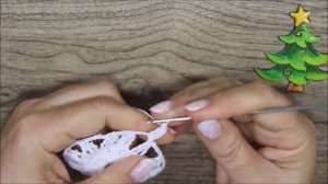 🌲🌲🌲 Простые Новогодние СНЕЖИНКИ. КРАСИВО и ЛЕГКО! ВЯЖЕМ вместе крючком. Всего 3 ряда.