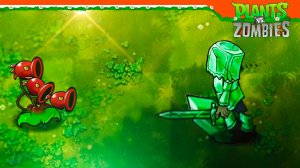 😈 НОВОЕ РАСТЕНИЕ ТРОЙНОЙ ВИШНЕВЫЙ ГОРОХОСТРЕЛ EXPANDED МОД Plants vs Zombies Растения против зомби