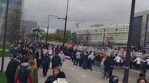 Бессмертный полк в Перми 9 мая 2025 года