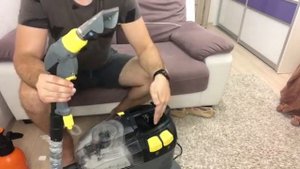 Как без ошибок пользоваться Karcher Puzzi 8/1. Прокат моющего