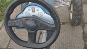 Веломобиль синий