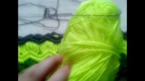 Моё вязание.С.П-Афганский плед- 1отчет