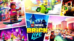 LEGO® Fortnite Brick Life - пробуем играть