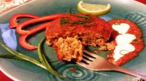 Котлетки с фасолью и белыми грибами