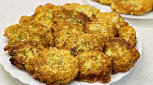 Пышные оладьи из кабачков. Быстро, просто и вкусно.