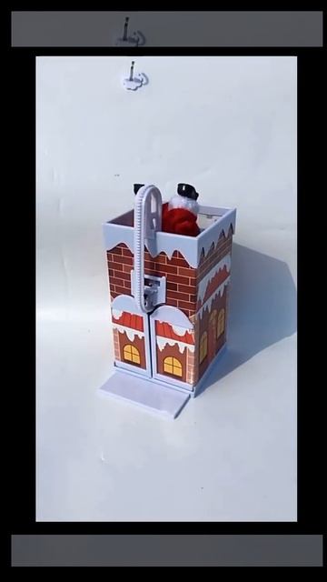 Игрушка дед мороз в каминной трубе смотреть онлайн