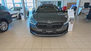 Skoda Superb Combi Sportline 2025 обзор