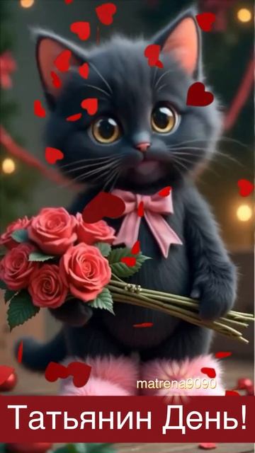 Татьянин день #татьяниндень #поздравление #открытка смотреть онлайн
