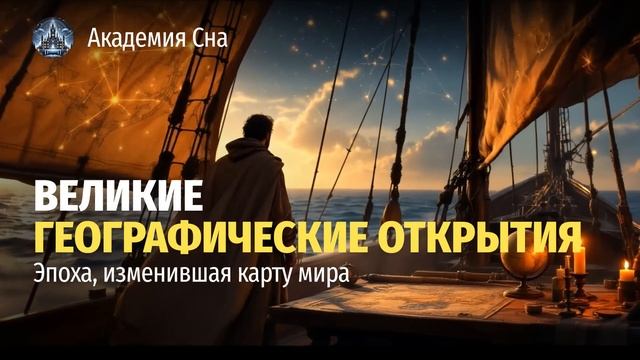 🌙 Лекция для сна 🗺️ Великие географические открыти?