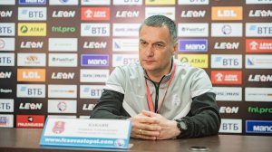 Послематчевая пресс-конференция главного тренера СК "Астрахань" Андраника Бабаяна