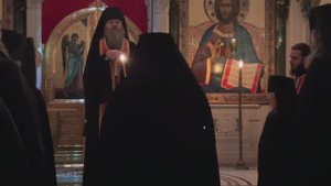 Слово игумена Иоанна на монашеском постриге иеродиакона Алипия (Панфилова)