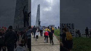 День Победы на Саур-Могиле - главном мемориале воинской доблести Донбасса.