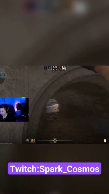 Учимся кидать гранату cs cs2 csgo кс кс2 ксго twitch sho