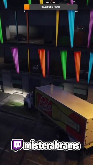 Дал угла на фуре. Мопедист извини я не специально! #гта смотреть онлайн