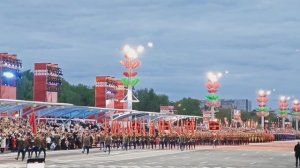 Торжественный марш в г. Минске на Параде Победы 09.05.2025 в честь 80-летия Победы в ВОВ