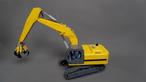 Lego самоделка: Экскаватор EТ-25 Full RC