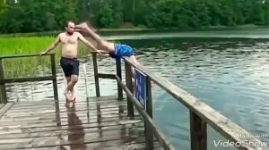 Приколы. Неудачные прыжки в воду. Нелепые падения. Топ самых жестких прыжков в воду. Подборка #16