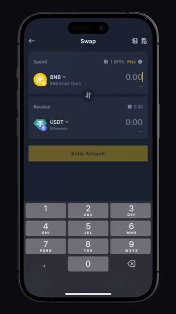 Как Обменять Токены в #Web3 Крипто-Кошельке на #Binance ? #Инс