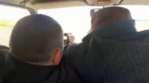 Уроки вождение автомобиля.Витя отпусти газ!!!