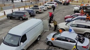 11. Автопробег посвященный 80-летию победы Советского союза в Великой Отечественной войне п.Пангоды