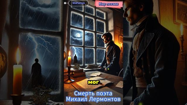✒️ Смерть поэта – Михаил Лермонтов ⚡🔥 #shorts